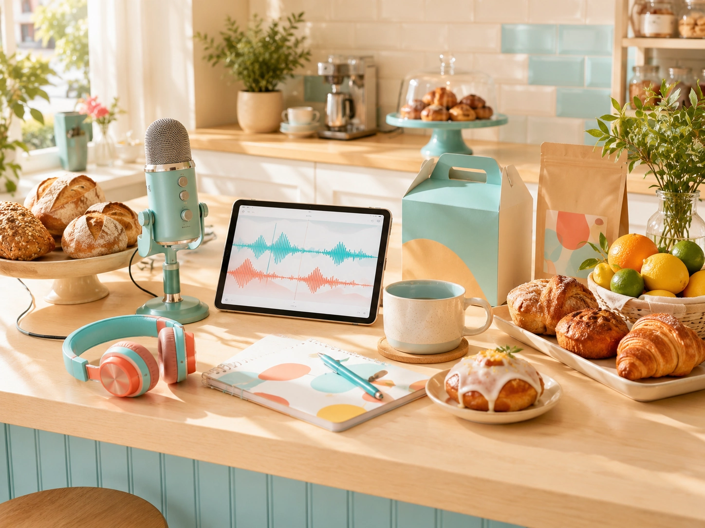 Small business creating a branded jingle from a written message
