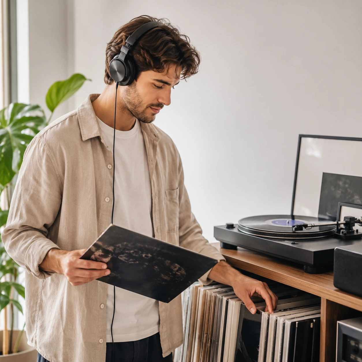AI music creation workflow showing prompt, lyrics, and custom controls